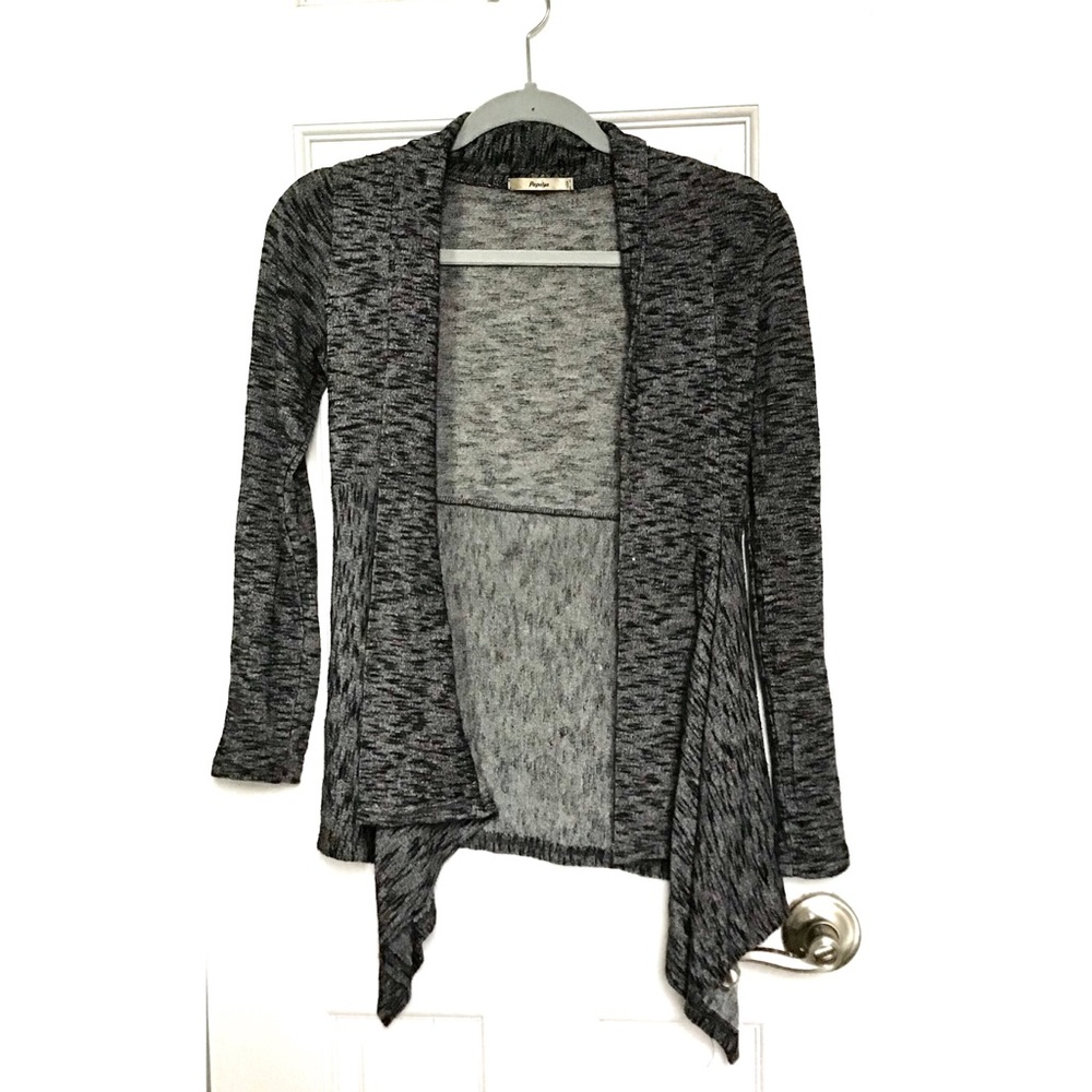 Shrug - Patterned Gray Shrug